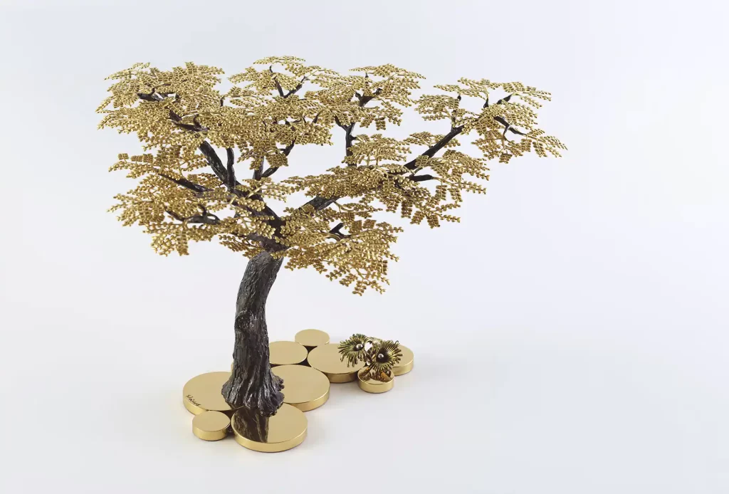 JeanLiv Studio • Hand made olive tree bronze sculptures - Custom made, unique corporate showstoppers