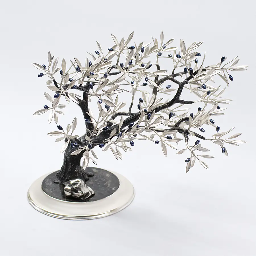 JeanLiv Studio • Sterling silver sculpture. Realism sculpting - Interior decor